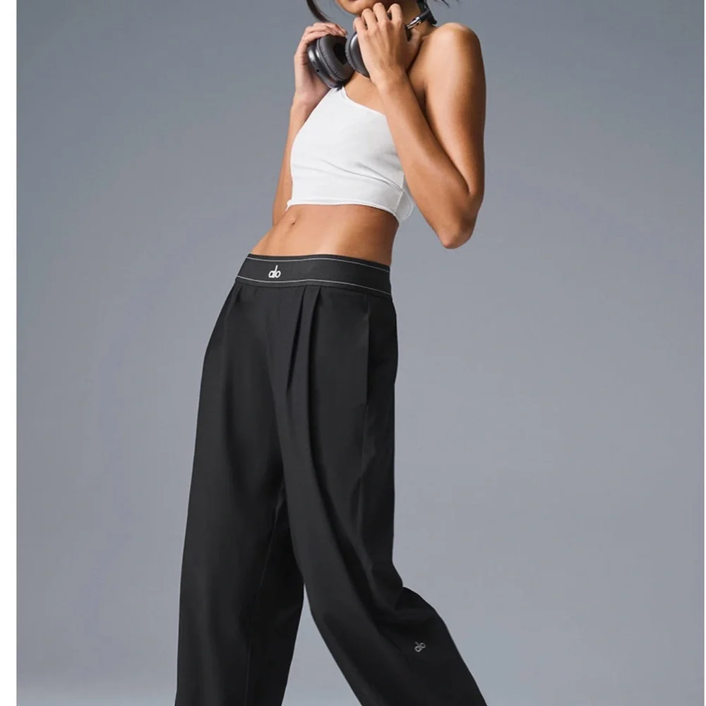 ALO Yoga | Pants & Jumpsuits | Alo Yoga Black Wide Leg Pants